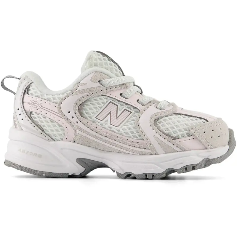 New Balance Sneakers Grey Matter 530 Kids Bungee Lace 1