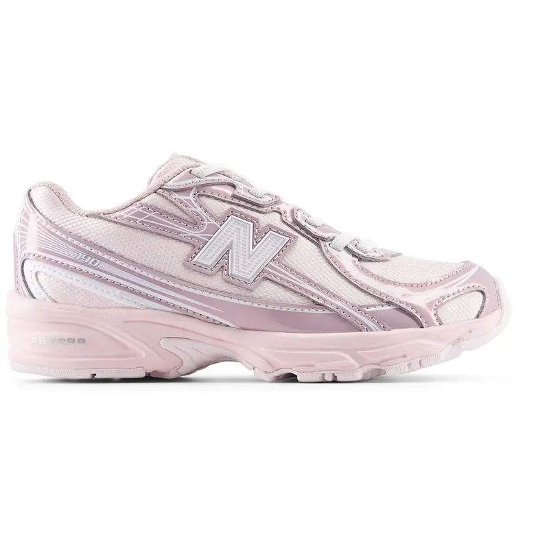 New Balance Sneakers Pink Salt 740 Kids Bungee Lace 1