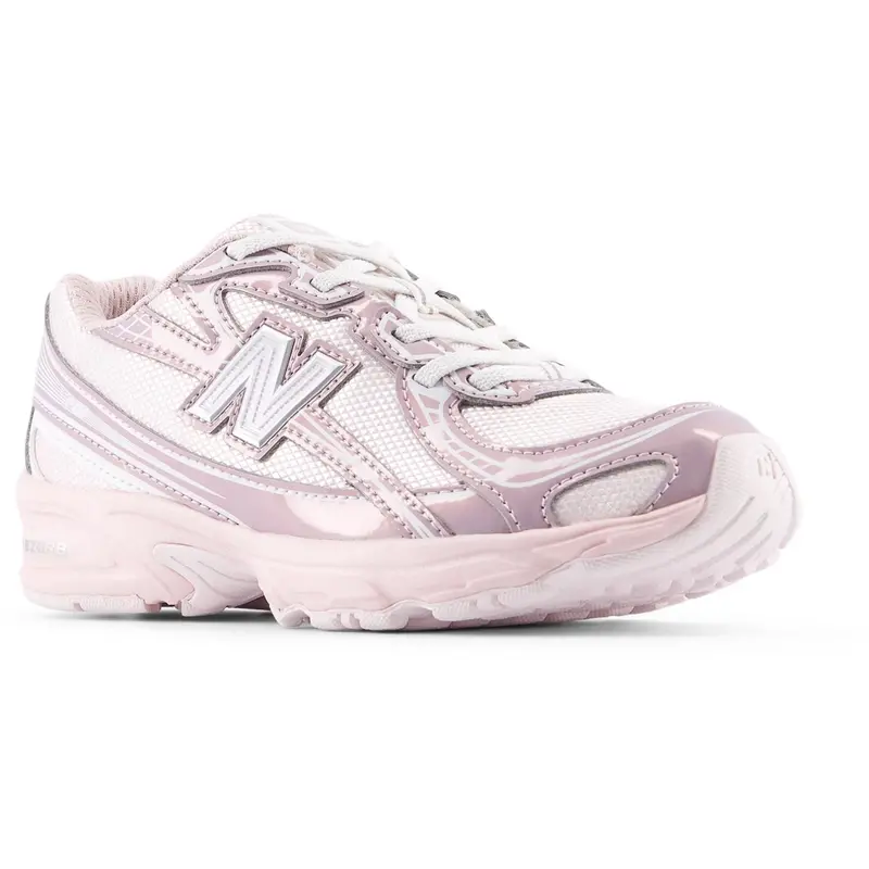 New Balance Sneakers Pink Salt 740 Kids Bungee Lace 4