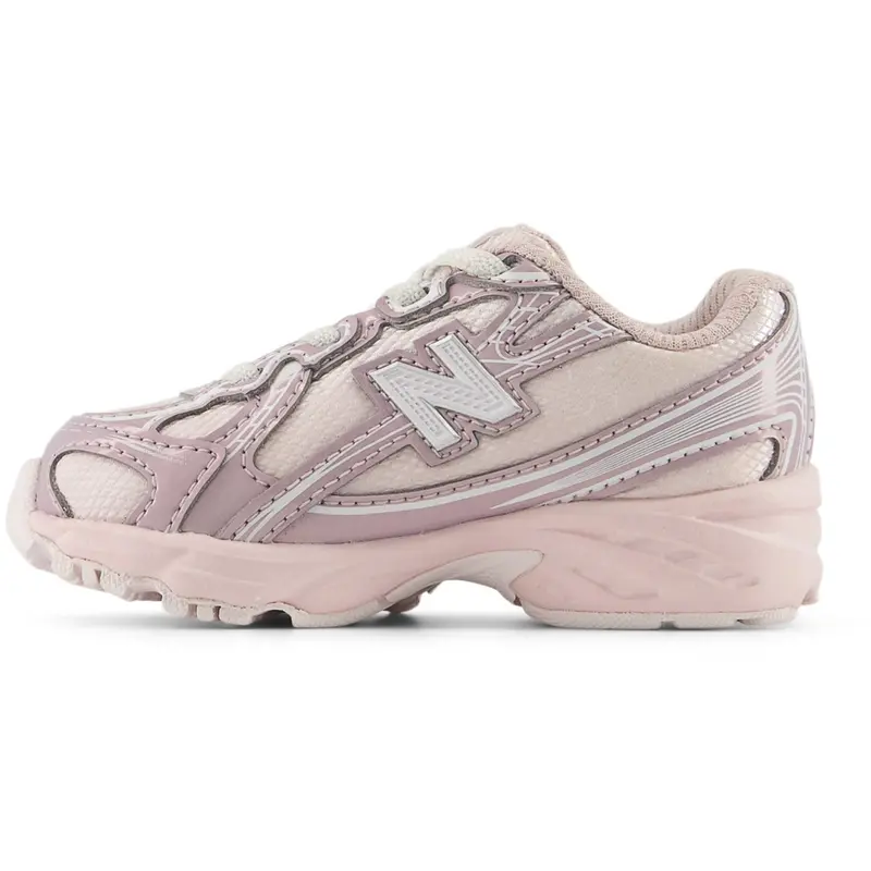 New Balance Sneakers Pink Salt 740 Kids Bungee Lace 4