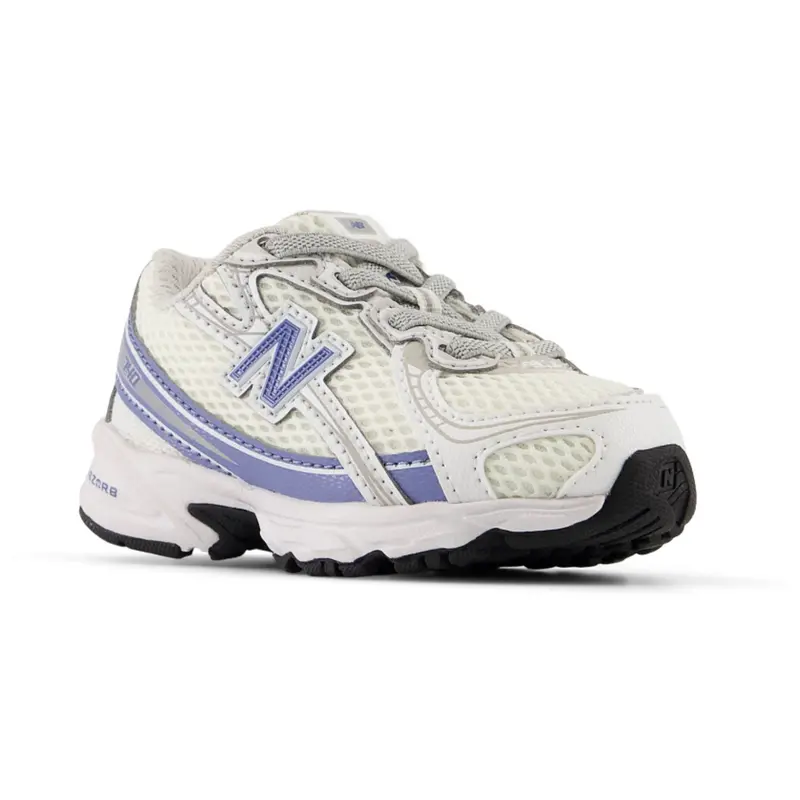 New Balance Sneakers White 740 Kids Bungee Lace 3