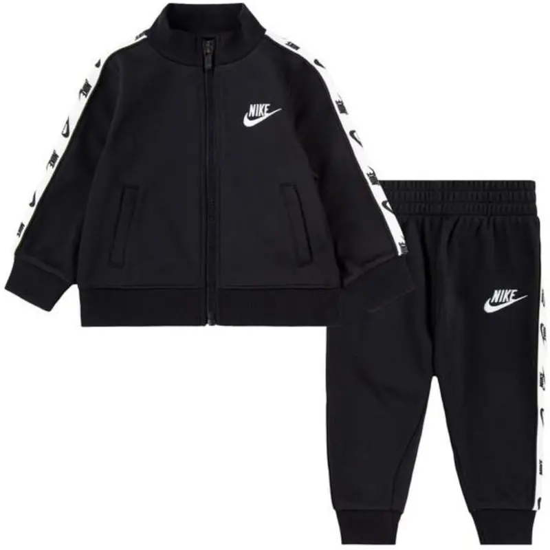 Nike Black Full Zip Sæt Med Logo Tap 1