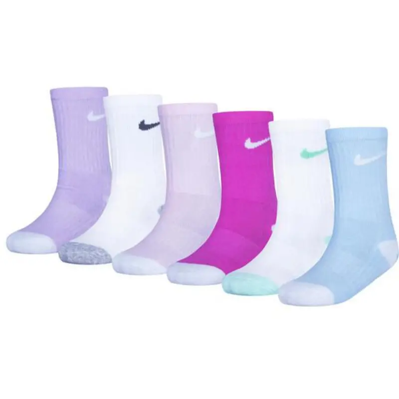 Nike Mineral 6-Pak Nike Smiley Crew Strømpe 1