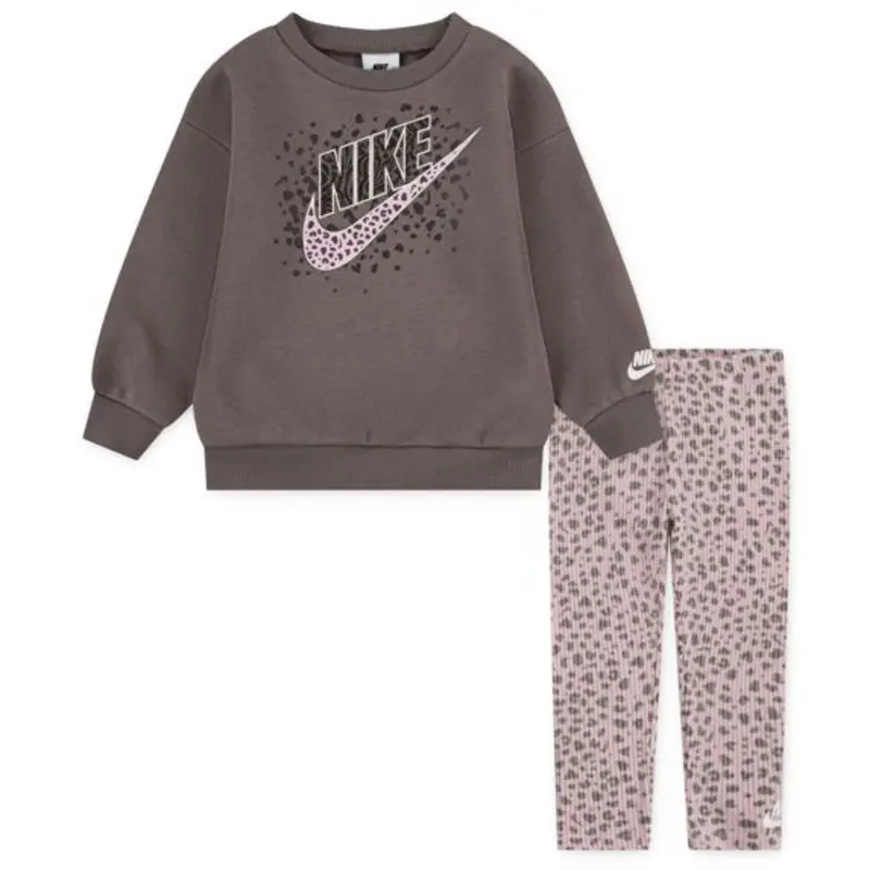 Nike Mineral Wild Warmth Crew Legging Sæt 1