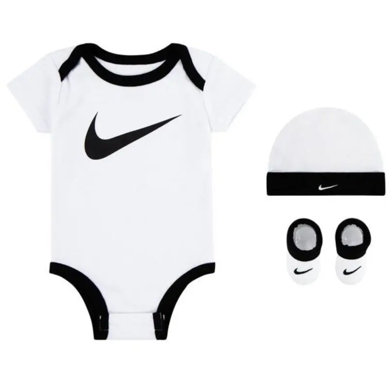 Nike White Nike Swoosh Body Sæt 1