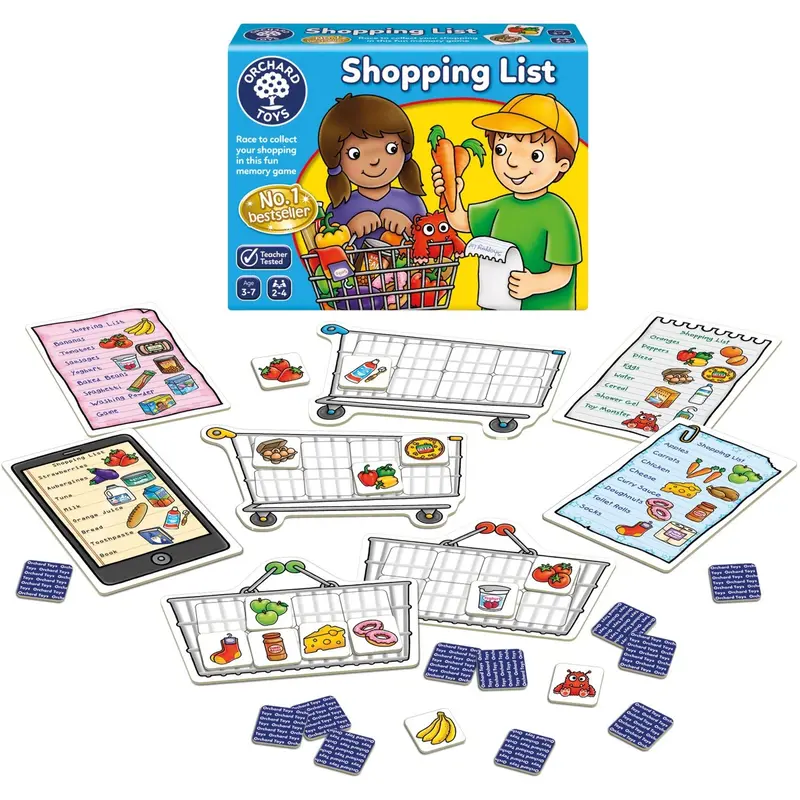 Orchard Toys Indkøbsliste Spil 1
