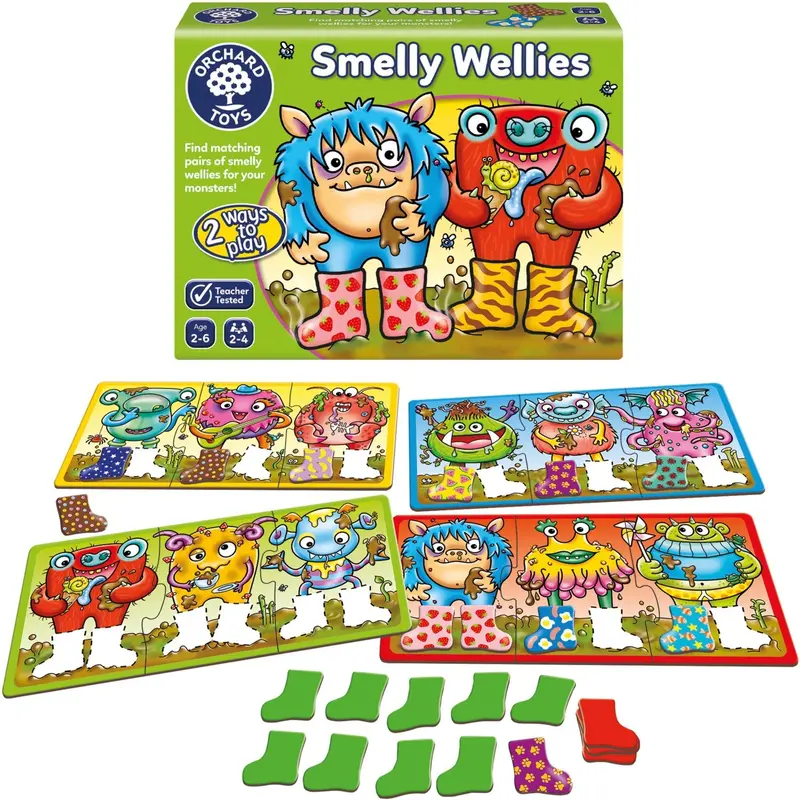 Orchard Toys Stinkende Støvler Spil 1