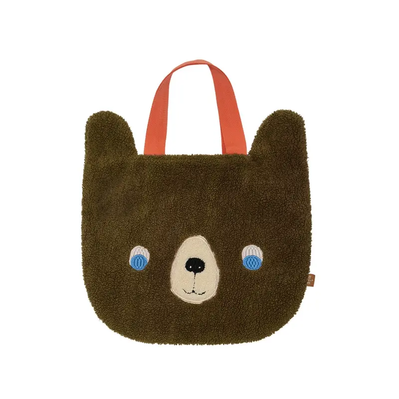 Oyoy Brown/Red Darling Bjørn Tote Taske 1