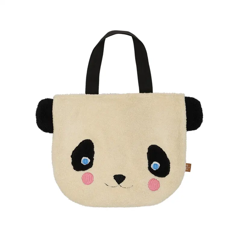 Oyoy White/Black Darling Panda Tote Taske 1
