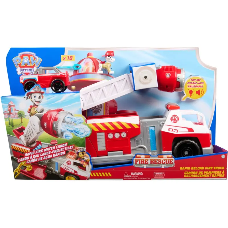 Paw Patrol Brandredning Deluxe Brandbil 1