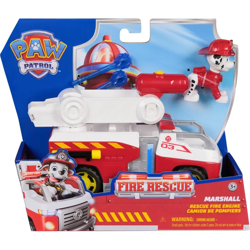 Paw Patrol Brandredning Køretøj Marshall 1