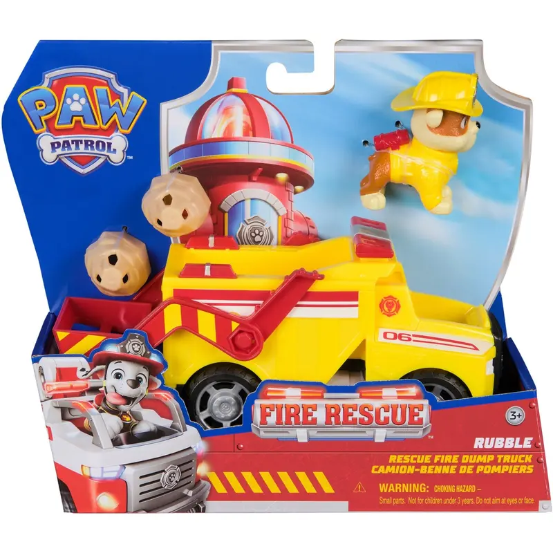 Paw Patrol Brandredning Køretøj Rubble 1