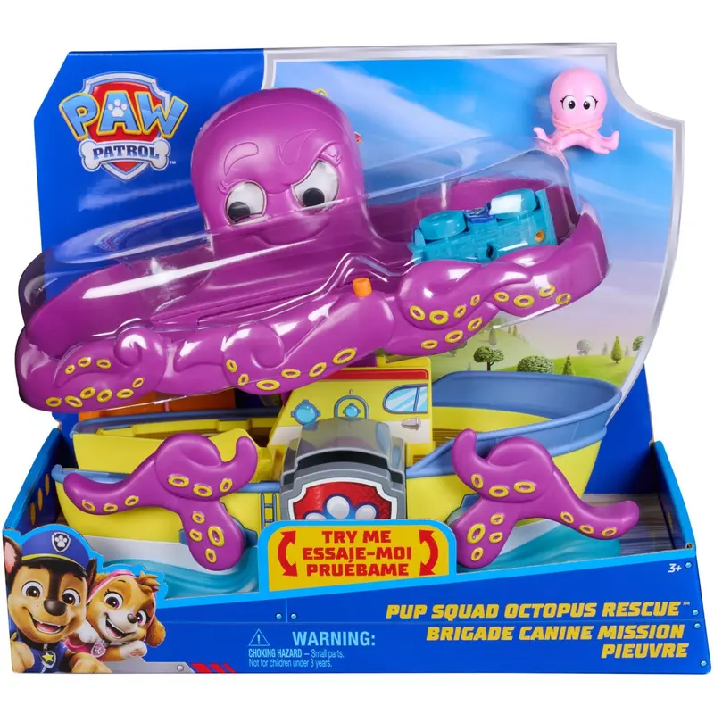 Paw Patrol Pup Squad Blæksprutte Legesæt 1