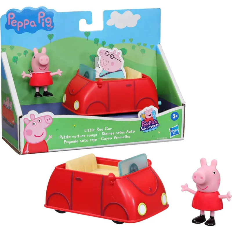 Peppa Pig Little Vehicles Lille Rød Bil 1