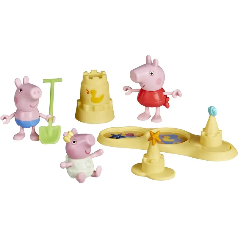 Peppa Pig Moments Søskende Stranddag 1