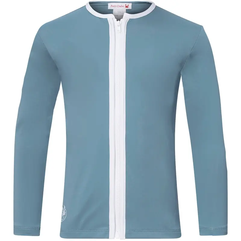 Petit Crabe Stone Basic Lynlås Uv-Badebluse L/S 1