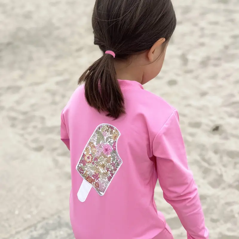 Petit Crabe Sugar Pop Lou Icecream Badeheldragt L/S 3