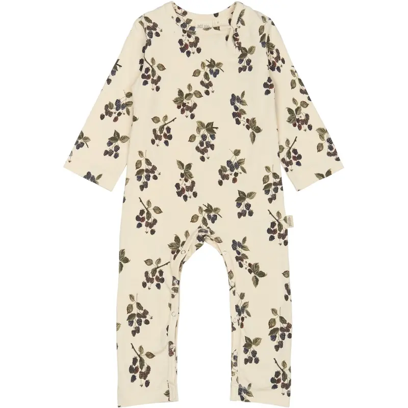 Petit Piao Black Berry Buksedragt L/S Printed 1