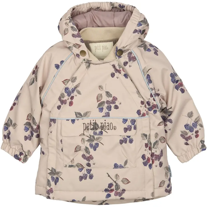 Petit Piao Blackberry Aop Ppdard Winter Jakke 1