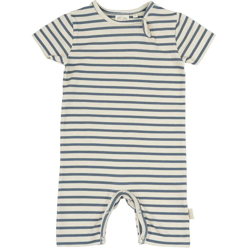 Petit Piao Blue Mirage Sommerdragt S/S Sum Printed 1