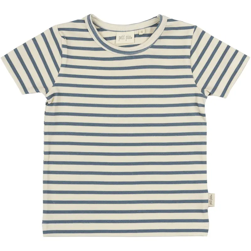 Petit Piao Blue Mirage T-Shirt S/S Baggy Sum Printed 1