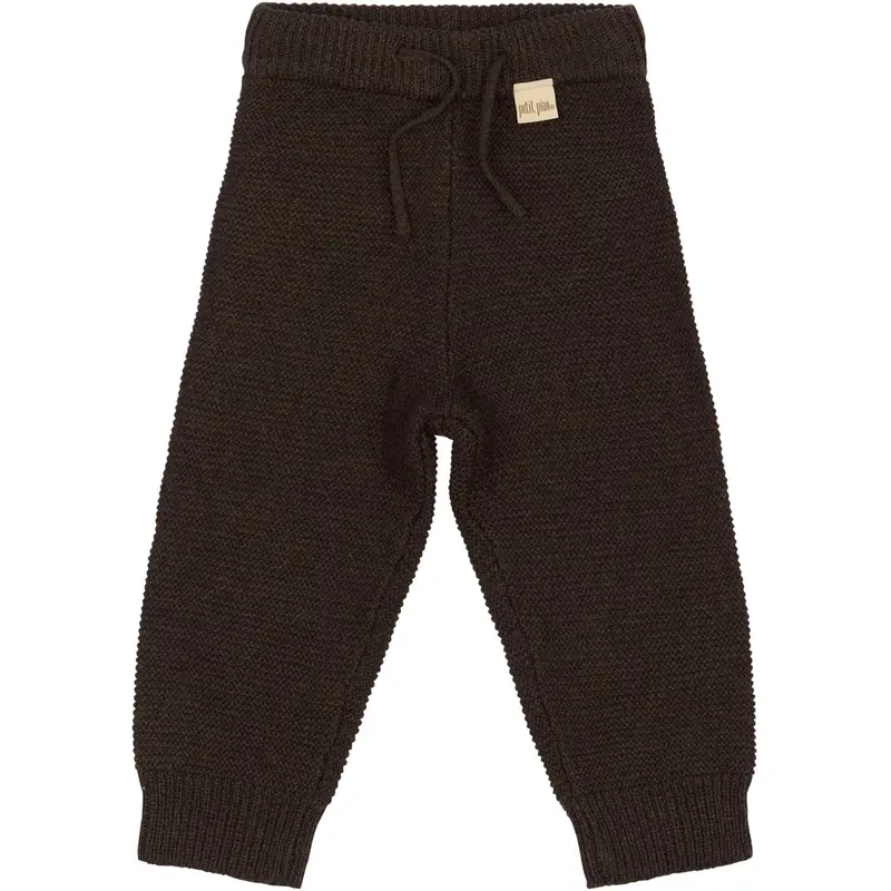 Petit Piao Brown Ppdaqo Strik Bukser 1
