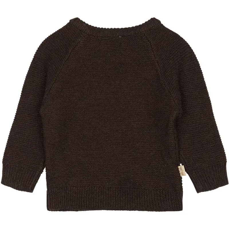 Petit Piao Brown Ppdaqo Strik Skjorte 3