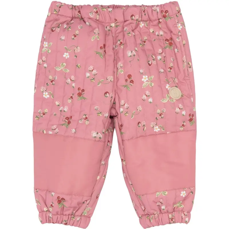 Petit Piao Dusty Rose Strawberry Aop Ppever Termobukser 1