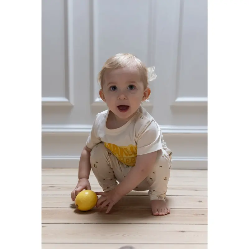 Petit Piao Eggnog Bee Aop Ppjubii Leggings 5