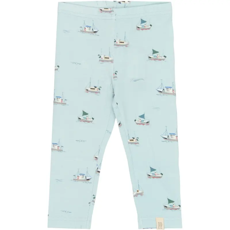 Petit Piao Illusion Blue Boat Aop Ppstar Leggings 1