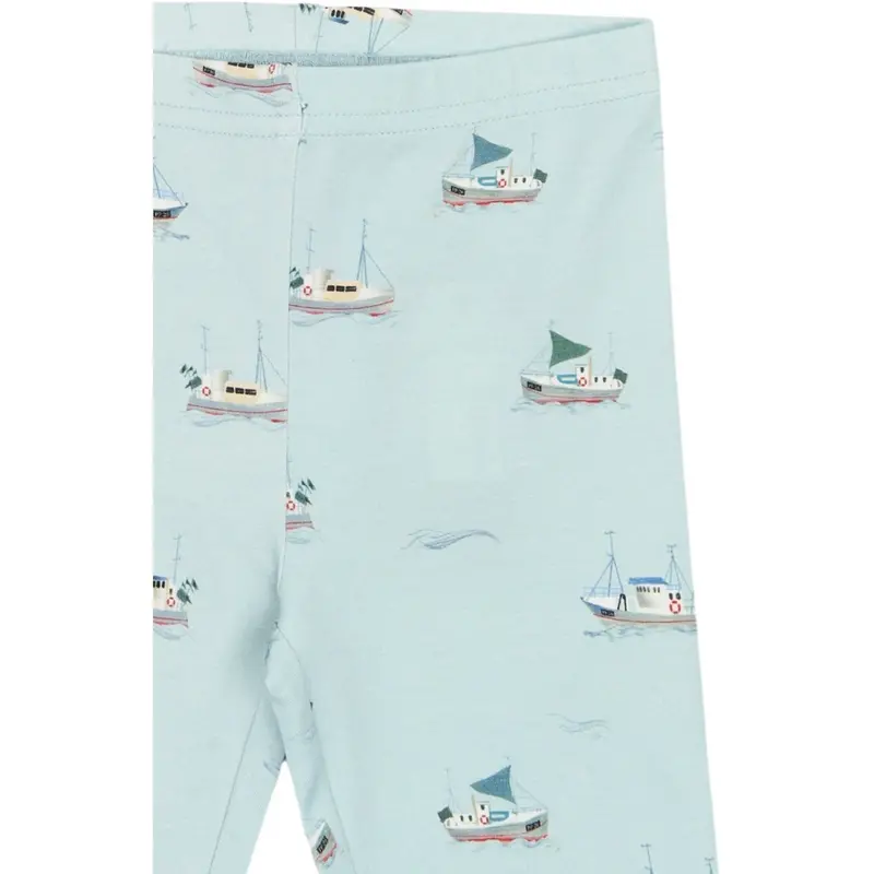 Petit Piao Illusion Blue Boat Aop Ppstar Leggings 2