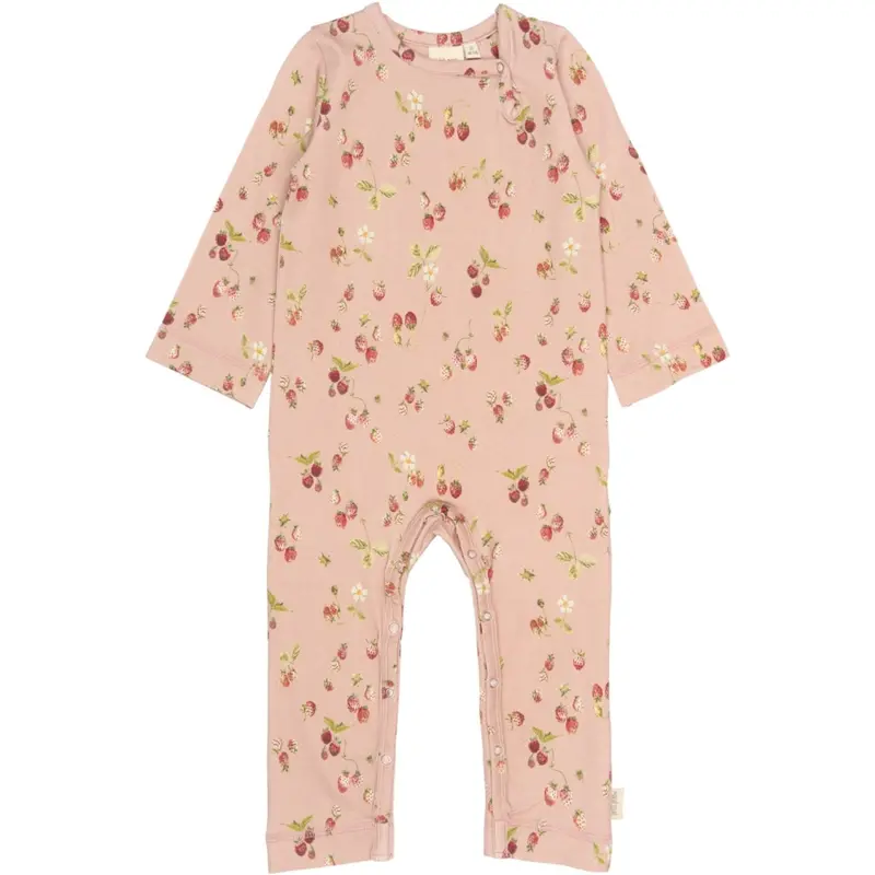 Petit Piao Misty Rose Strawberry Aop Ppstar L_S Heldragt 1