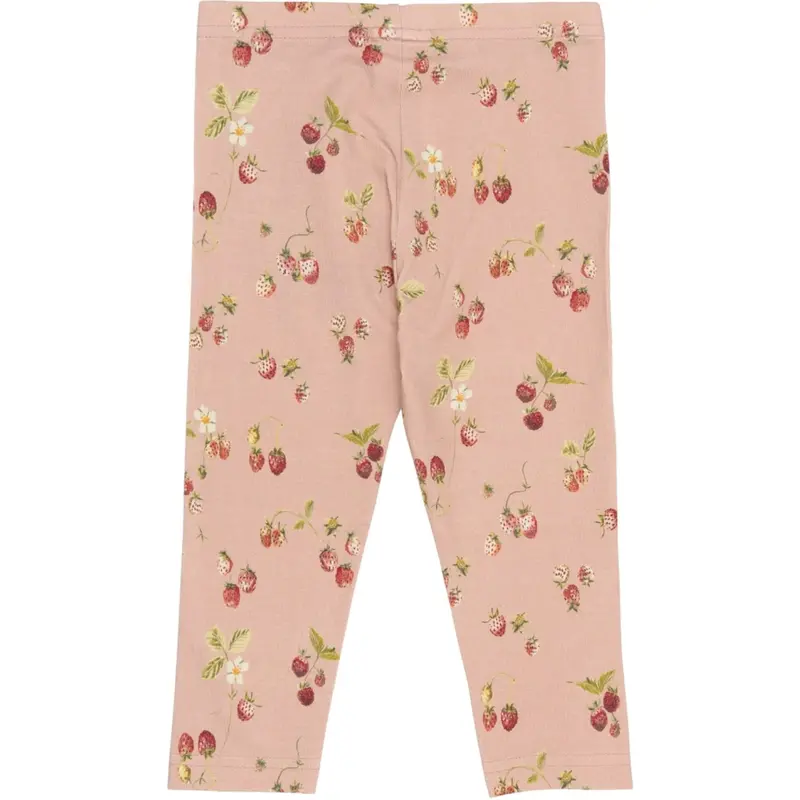 Petit Piao Misty Rose Strawberry Aop Ppstar Leggings 6