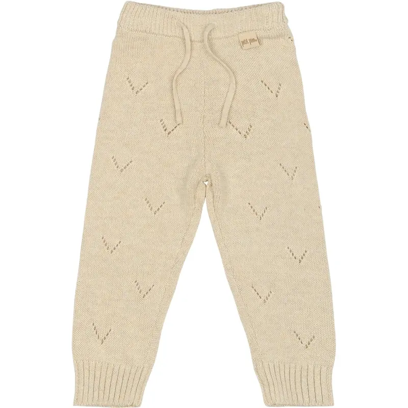 Petit Piao Off White Ppdaqa Strik Bukser 1