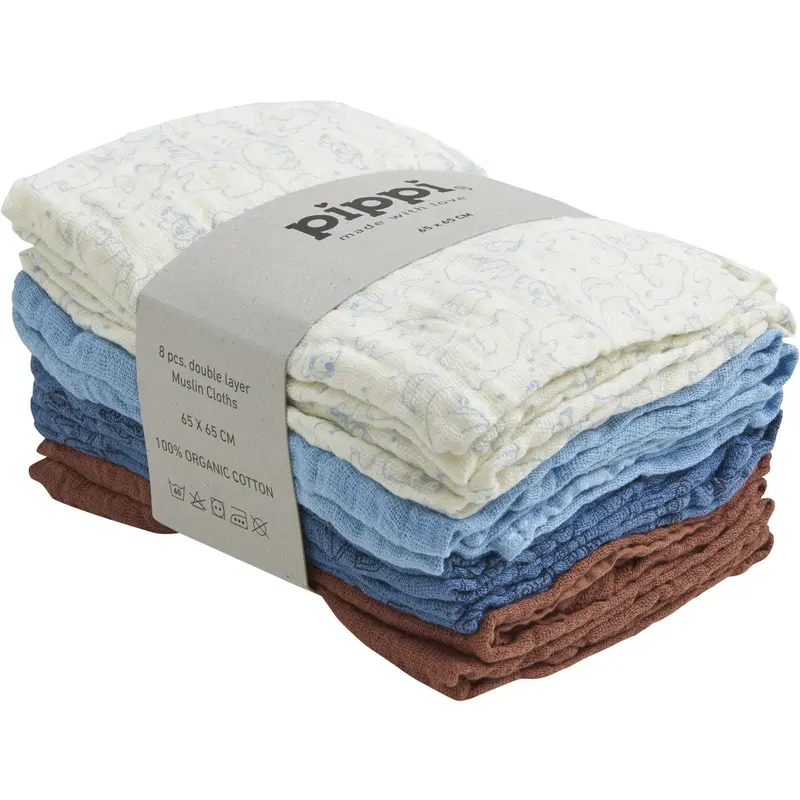 Pippi Air Blue Stofbleer (8-Pack) 1