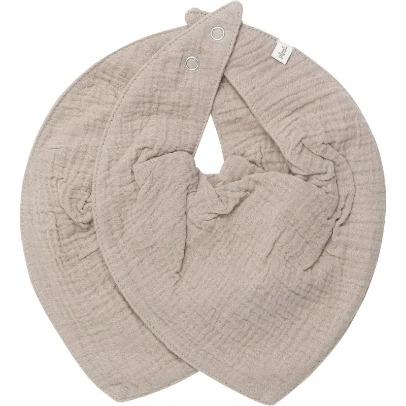 Pippi Mocha Meringue Savlesmæk Muslin (2-Pack) 1