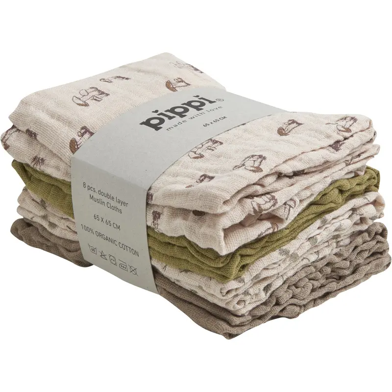 Pippi Sheer Bliss Stofbleer (8-Pack) 1