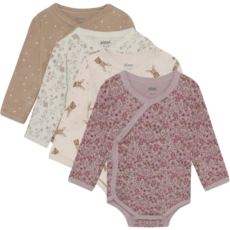 Pippi Violet Ice Body Slå-Om Ao-Printed (4-Pack) 1