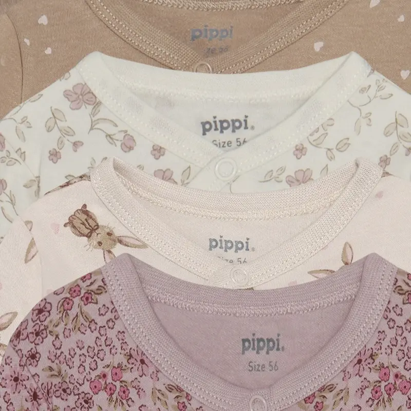 Pippi Violet Ice Body Slå-Om Ao-Printed (4-Pack) 2