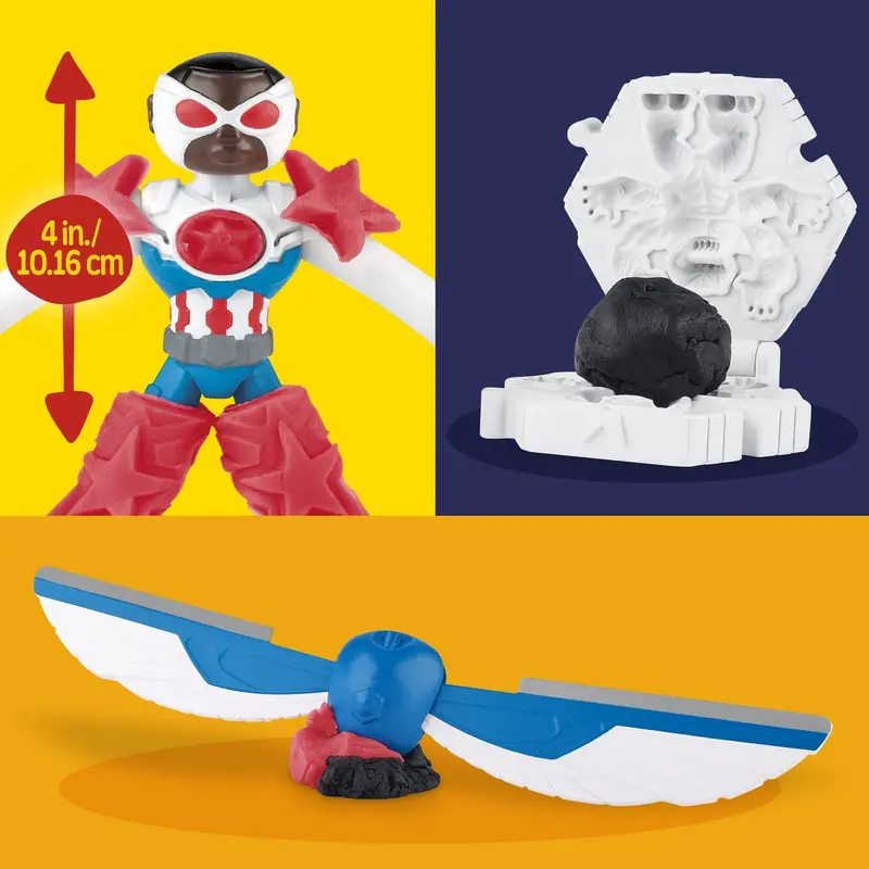 Play-Doh Captain America Moto-Skærer 2