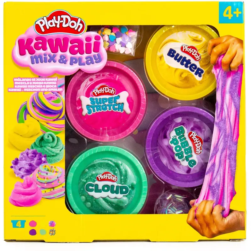 Play-Doh Kawaii Mix & Leg 4-Pak 1