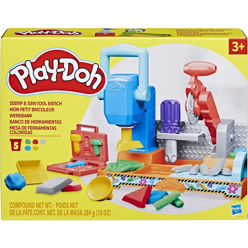 Play-Doh Stempel Og Sav Værkstedsæt 1