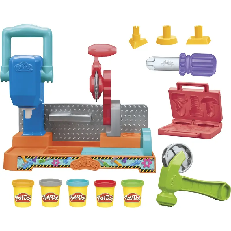 Play-Doh Stempel Og Sav Værkstedsæt 2