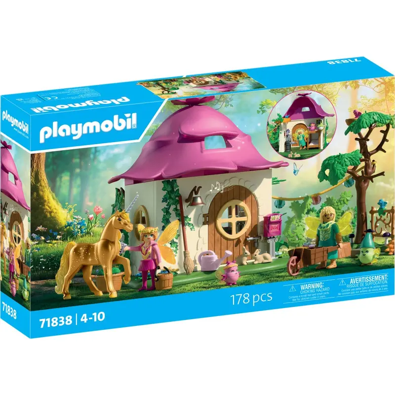 Playmobil® Cozy Fe Home With Golden Unicorn 1