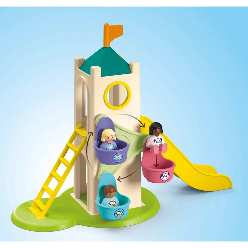 Playmobil® Junior Adventure Tower With Ice Cream Booth 2