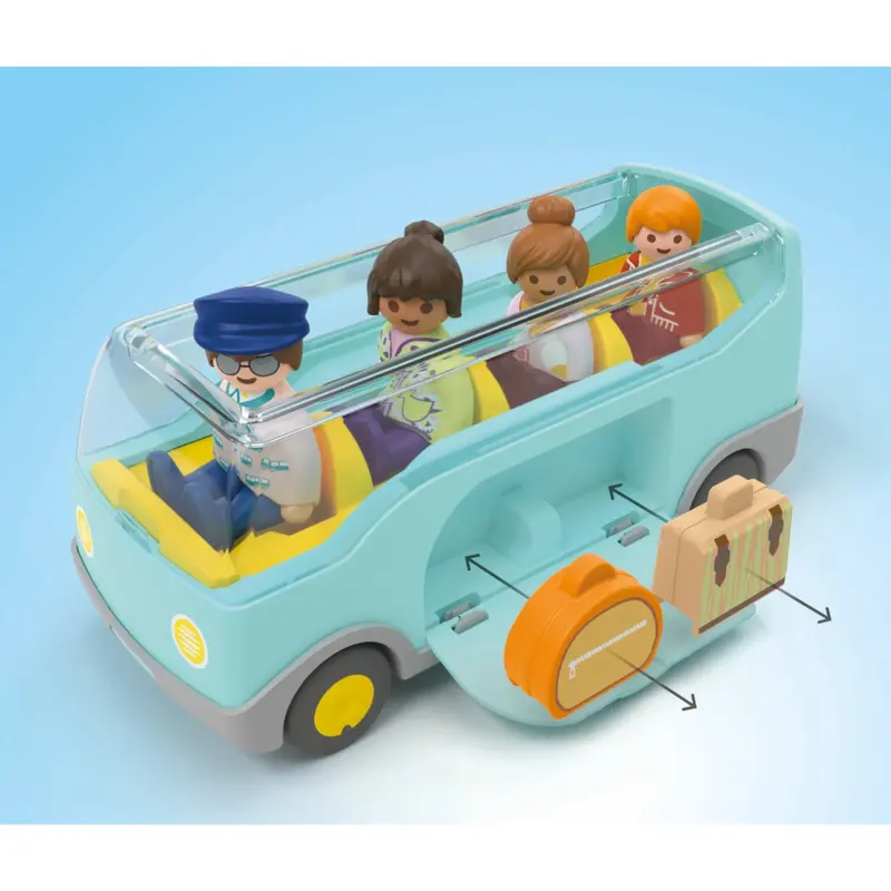 Playmobil® Junior Airport Shuttle Bus 2