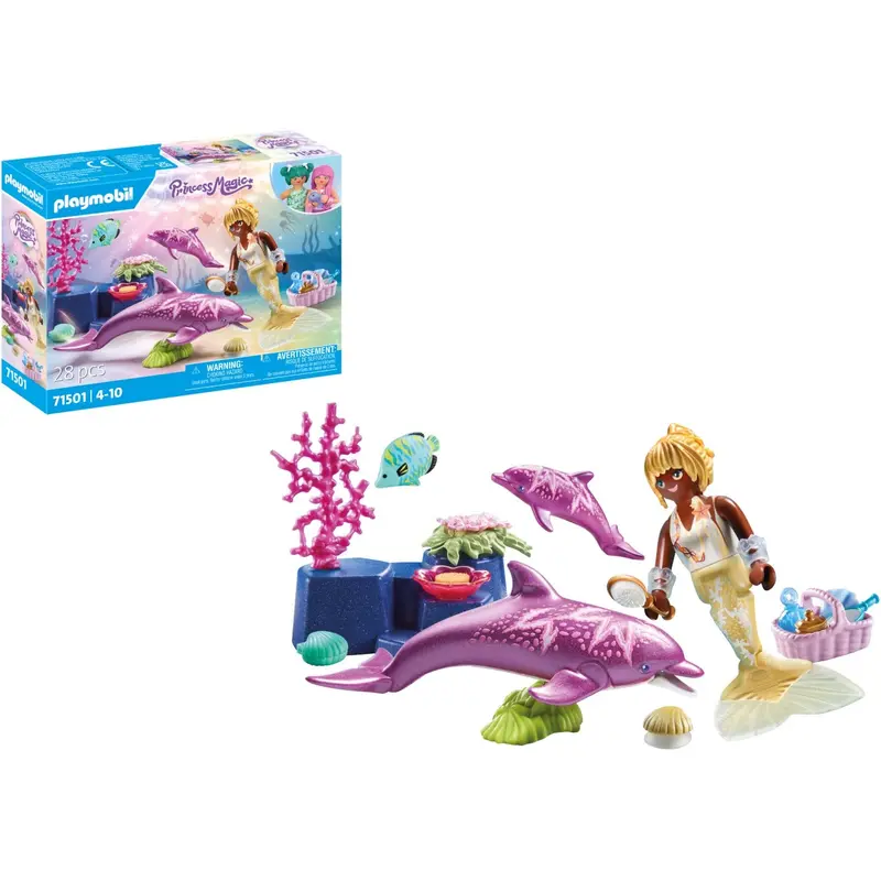 Playmobil® Mermaid With Dolphins 1