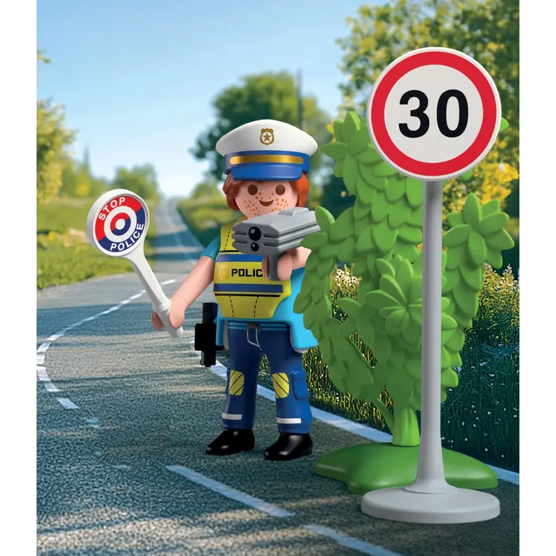 Playmobil® Police Officer With Speed Detector 2