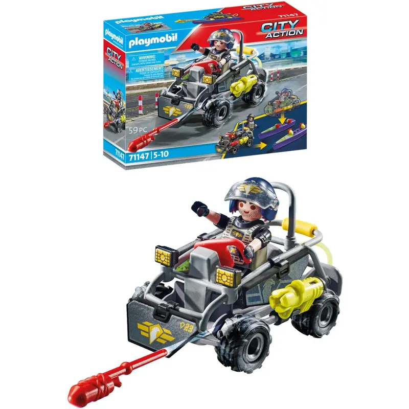 Playmobil® Tactical Unit Multi-Terrain Quad 1