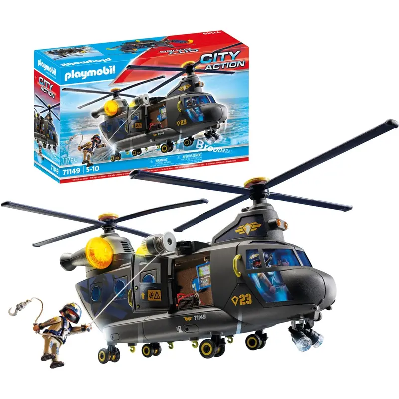 Playmobil® Tactical Unit Rescue Aircraft 2